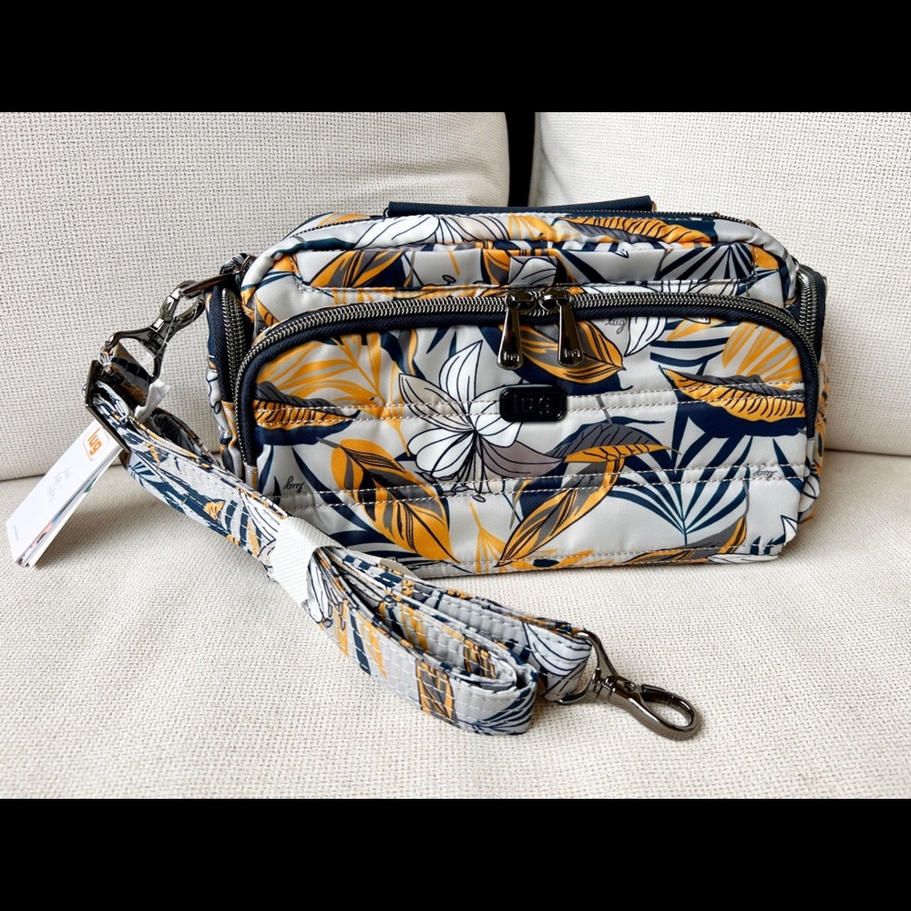 Lug Trolley Crossbody Bag (Lily Grey) NWT